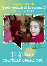 Affiche pour la journe mondiale de la trisomie 21