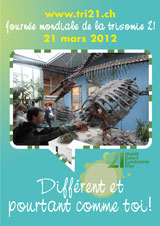 Affiche pour la journe mondiale de la trisomie 21
