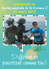 Affiche pour la journe mondiale de la trisomie 21