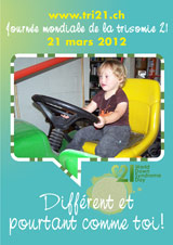 Affiche pour la journe mondiale de la trisomie 21