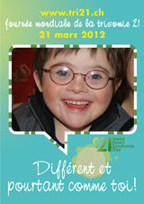 Affiche pour la journe mondiale de la trisomie 21
