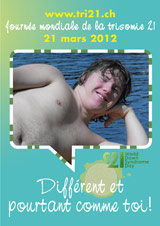 Affiche pour la journe mondiale de la trisomie 21