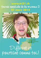 Affiche pour la journe mondiale de la trisomie 21