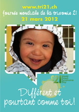 Affiche pour la journe mondiale de la trisomie 21