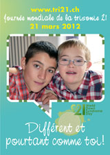 Affiche pour la journe mondiale de la trisomie 21