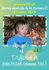 Affiche pour la journe mondiale de la trisomie 21