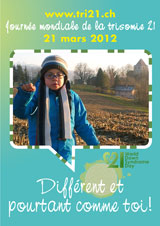 Affiche pour la journe mondiale de la trisomie 21