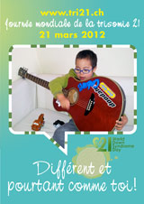 Affiche pour la journe mondiale de la trisomie 21