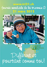 Affiche pour la journe mondiale de la trisomie 21