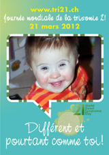 Affiche pour la journe mondiale de la trisomie 21