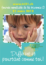 Affiche pour la journe mondiale de la trisomie 21