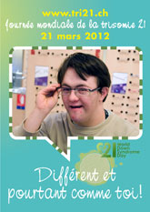 Affiche pour la journe mondiale de la trisomie 21