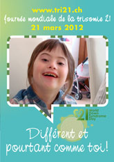 Affiche pour la journe mondiale de la trisomie 21