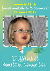 Affiche pour la journe mondiale de la trisomie 21