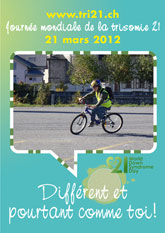Affiche pour la journe mondiale de la trisomie 21