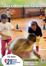 Affiche pour la journée mondiale de la trisomie 21