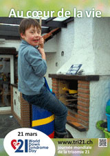 Affiche pour la journée mondiale de la trisomie 21