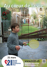 Affiche pour la journée mondiale de la trisomie 21