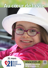 Affiche pour la journée mondiale de la trisomie 21