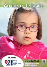 Affiche pour la journée mondiale de la trisomie 21