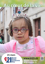 Affiche pour la journée mondiale de la trisomie 21