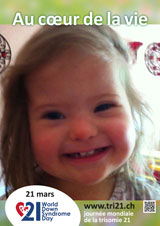 Affiche pour la journée mondiale de la trisomie 21