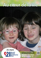 Affiche pour la journée mondiale de la trisomie 21