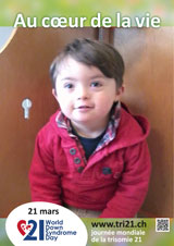 Affiche pour la journée mondiale de la trisomie 21