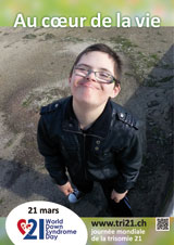 Affiche pour la journée mondiale de la trisomie 21