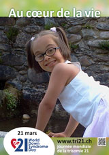 Affiche pour la journée mondiale de la trisomie 21