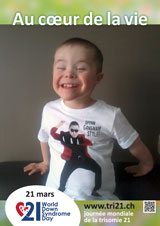 Affiche pour la journée mondiale de la trisomie 21