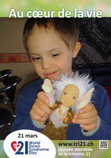 Affiche pour la journée mondiale de la trisomie 21