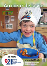 Affiche pour la journée mondiale de la trisomie 21