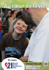 Affiche pour la journée mondiale de la trisomie 21