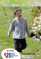 Affiche pour la journée mondiale de la trisomie 21