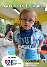 Affiche pour la journée mondiale de la trisomie 21