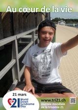 Affiche pour la journée mondiale de la trisomie 21