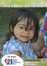 Affiche pour la journée mondiale de la trisomie 21
