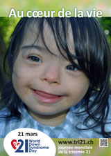 Affiche pour la journée mondiale de la trisomie 21
