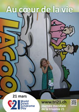 Affiche pour la journée mondiale de la trisomie 21