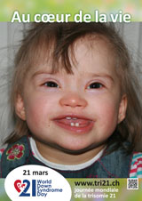 Affiche pour la journée mondiale de la trisomie 21