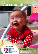 Affiche pour la journée mondiale de la trisomie 21