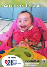Affiche pour la journée mondiale de la trisomie 21