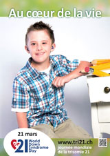 Affiche pour la journée mondiale de la trisomie 21
