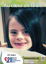 Affiche pour la journée mondiale de la trisomie 21