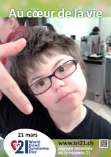 Affiche pour la journée mondiale de la trisomie 21