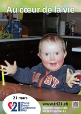 Affiche pour la journée mondiale de la trisomie 21