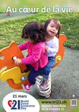 Affiche pour la journée mondiale de la trisomie 21