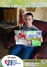Affiche pour la journée mondiale de la trisomie 21