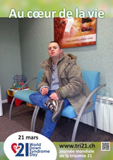 Affiche pour la journée mondiale de la trisomie 21